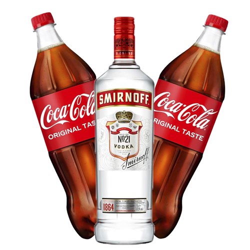 Smirnoff Red Vodka with Coca-Cola Mixer